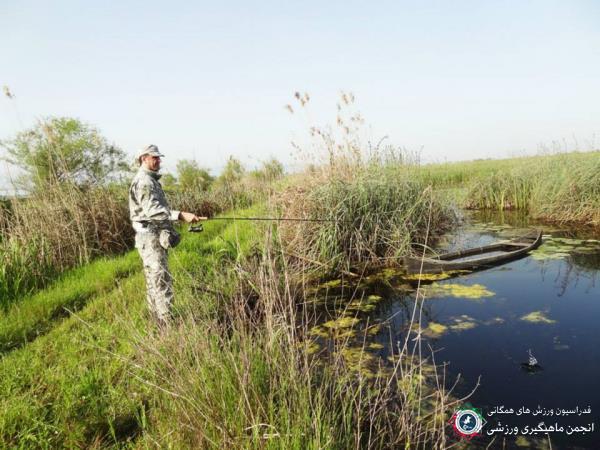 سفرنامه صید اردک ماهی در زمین های مردابی گیلان اردیبهشت 94